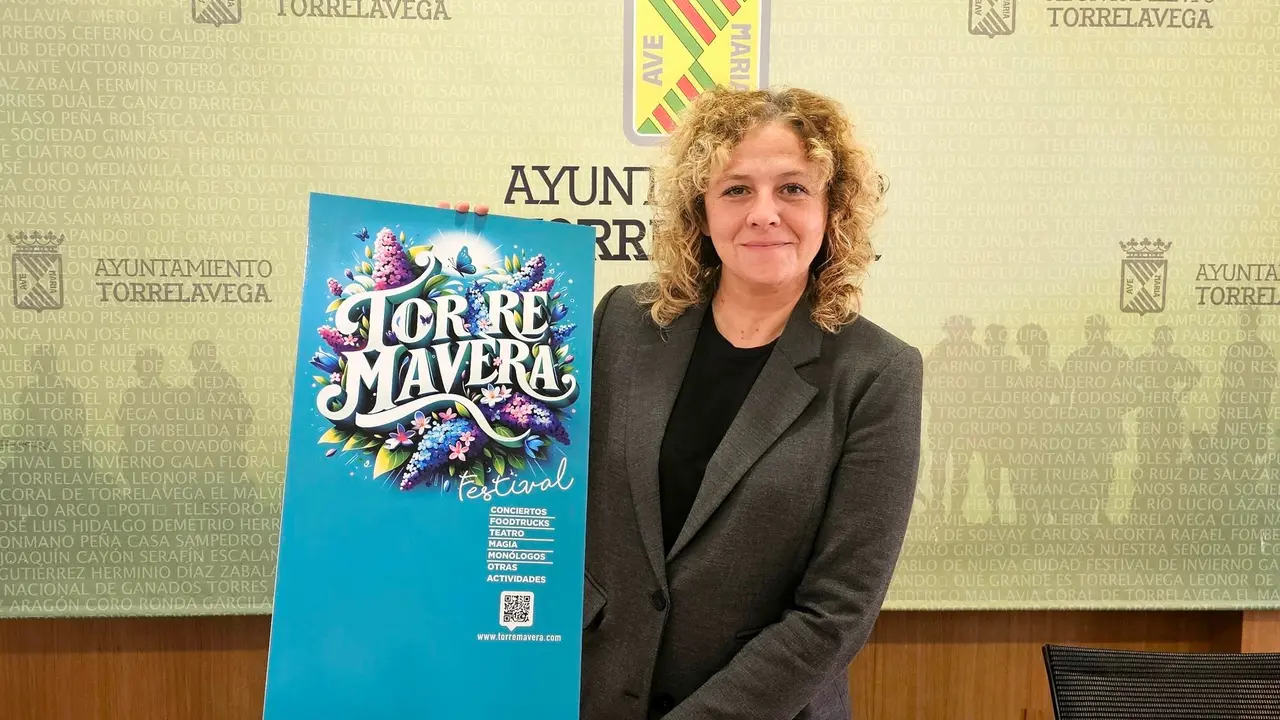 La concejala de Festejos, Patricia Portilla, presenta la programaci&oacute;n de 'Torremavera'
