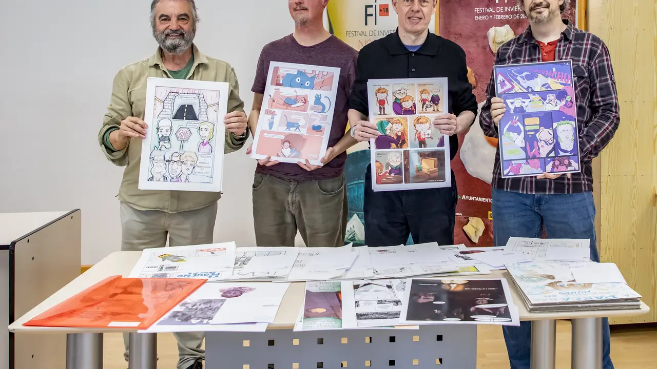 Presentaci&oacute;n ganadores concurso c&oacute;mic Ciudad de Torrelavega