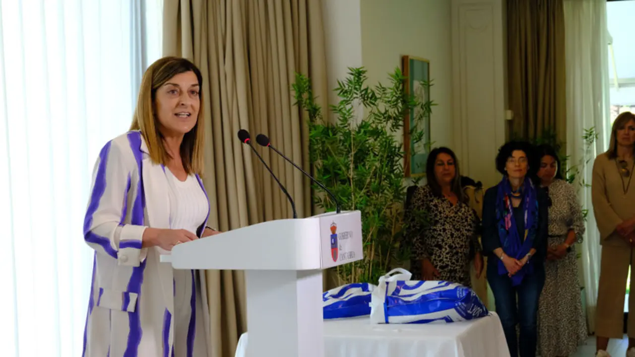 La presidenta de Cantabria, Mar&iacute;a Jos&eacute; S&aacute;enz de Buruaga, asiste a los actos conmemorativos de la festividad de Santo Domingo de la Calzada