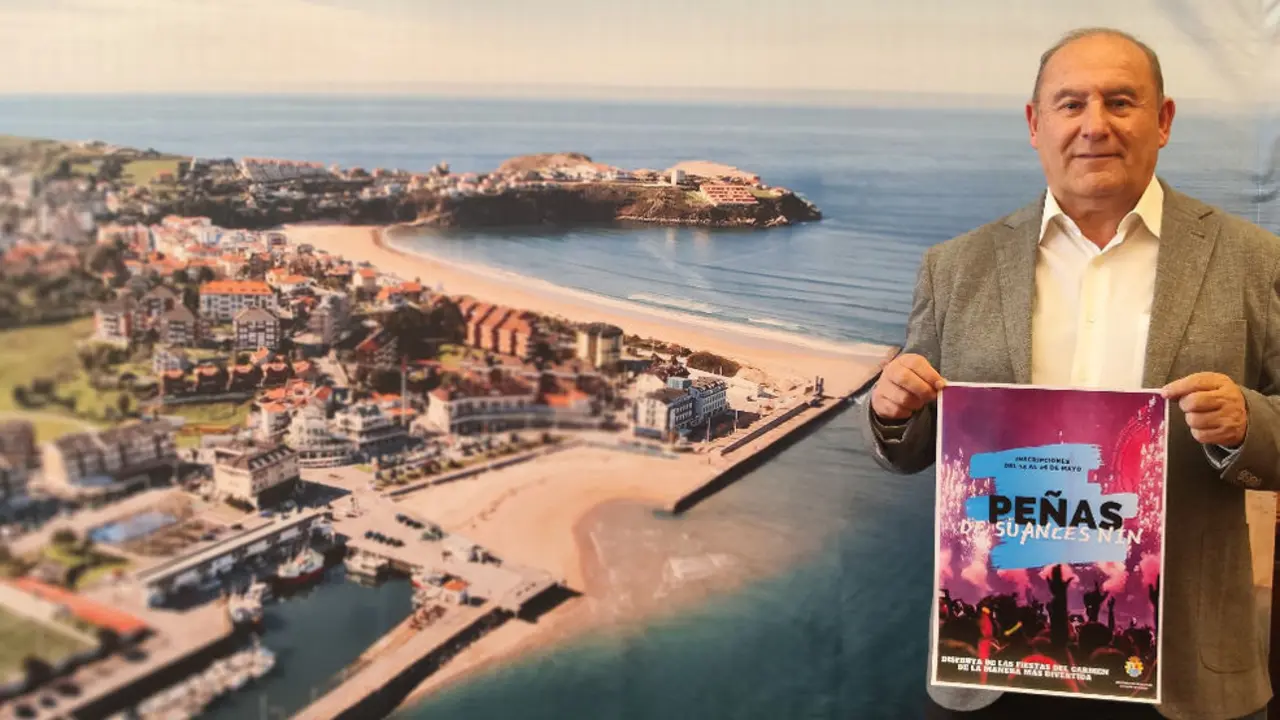 El concejal de Festejos de Suances, Jos&eacute; Luis Plaza