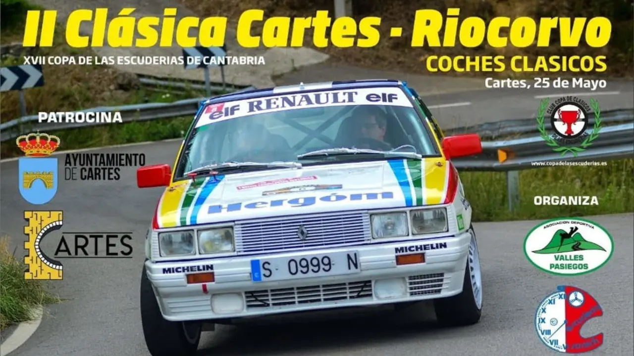 Cartel de la II Cl&aacute;sica Cartes-Riocorvo
