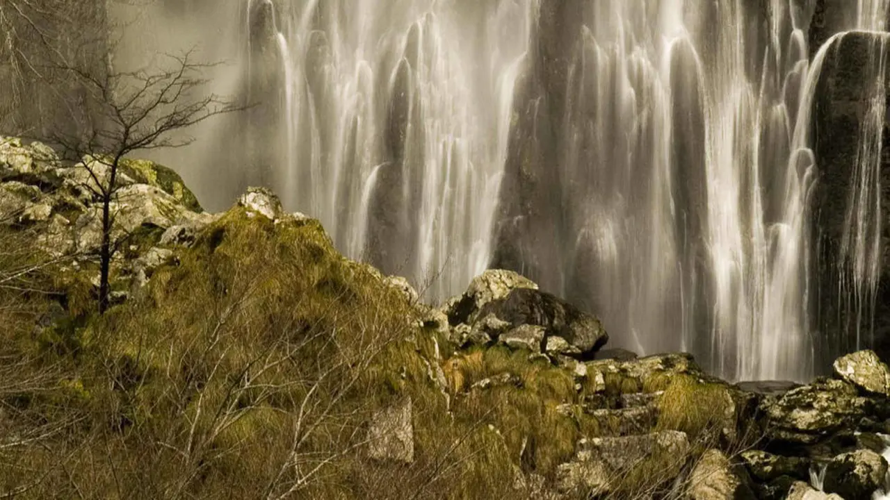 Cascada del nacimiento del As&oacute;n
