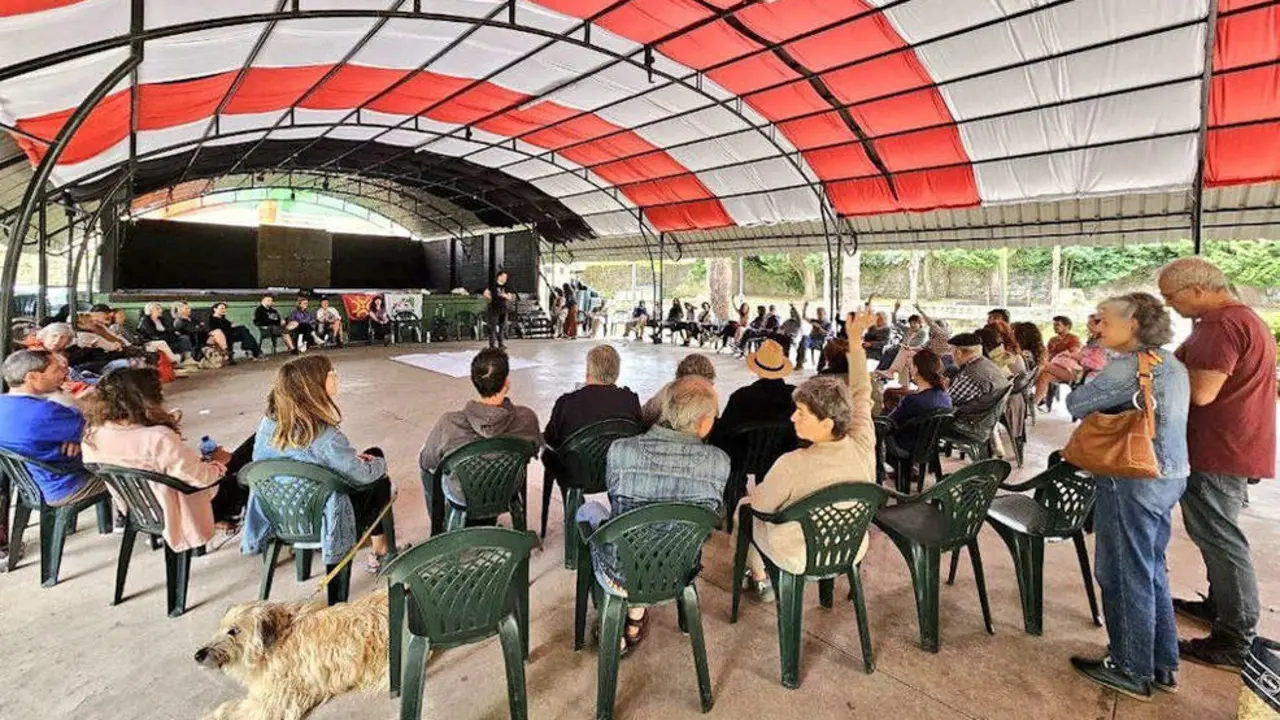 Asamblea CNSV celebrada en el Parque Conde San Diego de Cabez&oacute;n de la Sal