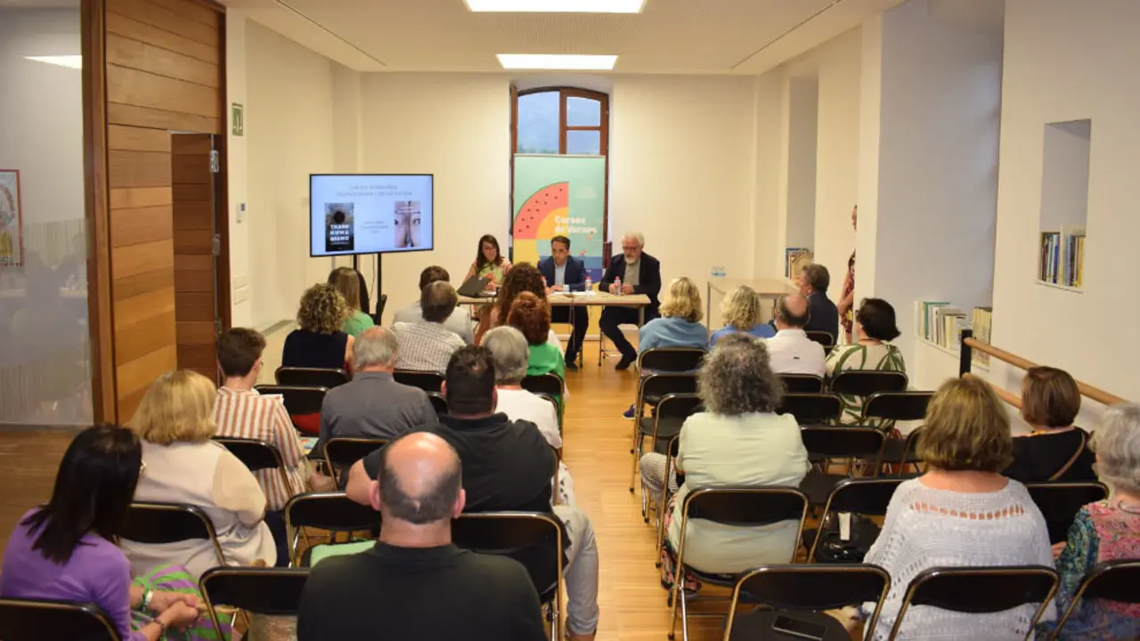 Imagen de archivo de la inauguraci&oacute;n de los Cursos de Verano de 2023 en la sede de Pi&eacute;lagos