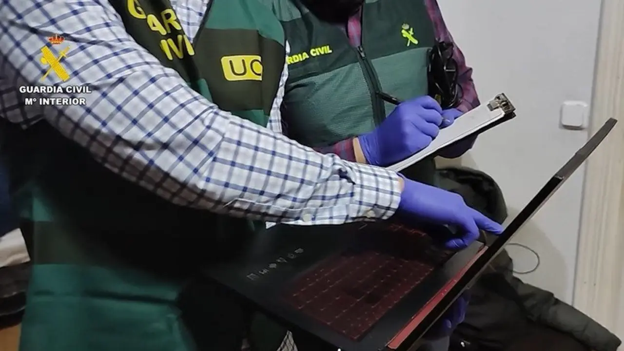 Operaci&oacute;n de la Guardia Civil contra dos responsables de 100 ciberataques