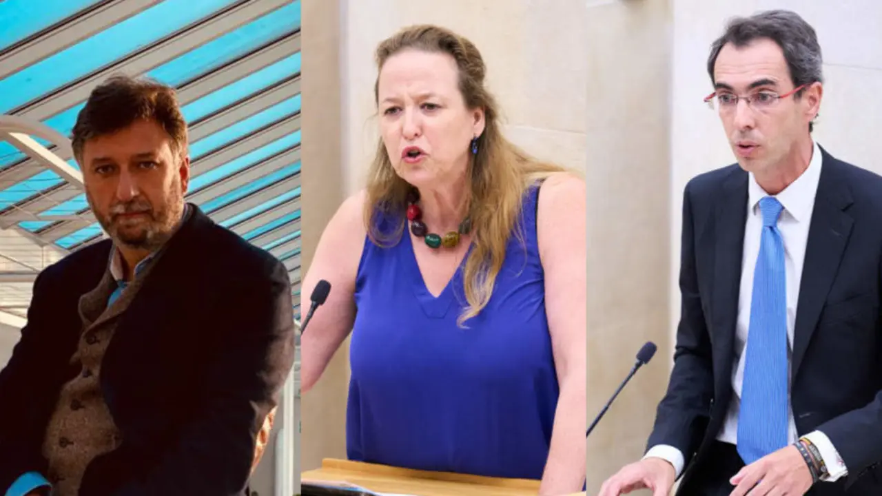 Crist&oacute;bal Palacio, Leticia D&iacute;az y Armando Blanco