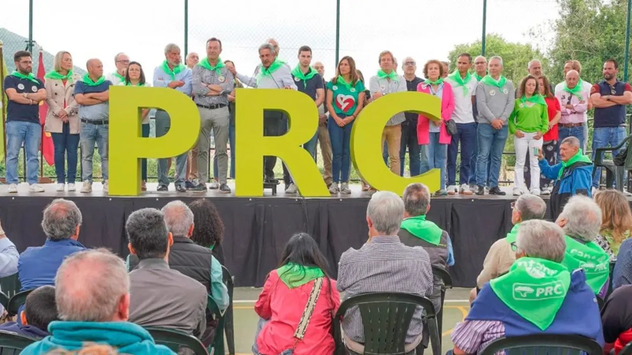 El secretario general del PRC, Miguel &Aacute;ngel Revilla, durante la XXIX Fiesta Regionalista | Foto- PRC