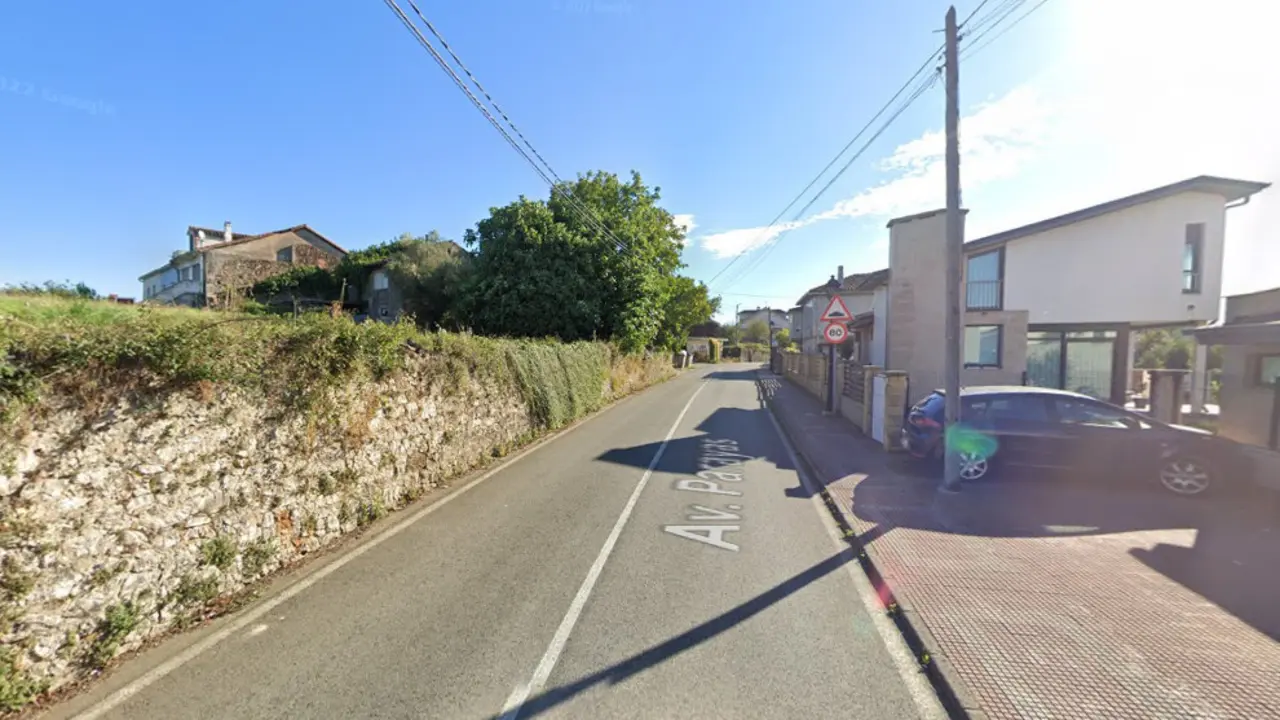 Avenida Parayas, en el Alto de Malia&ntilde;o | Foto- Google Maps