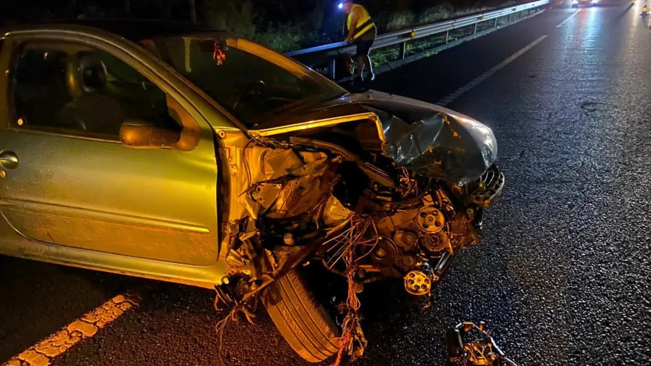 Accidente m&uacute;ltiple