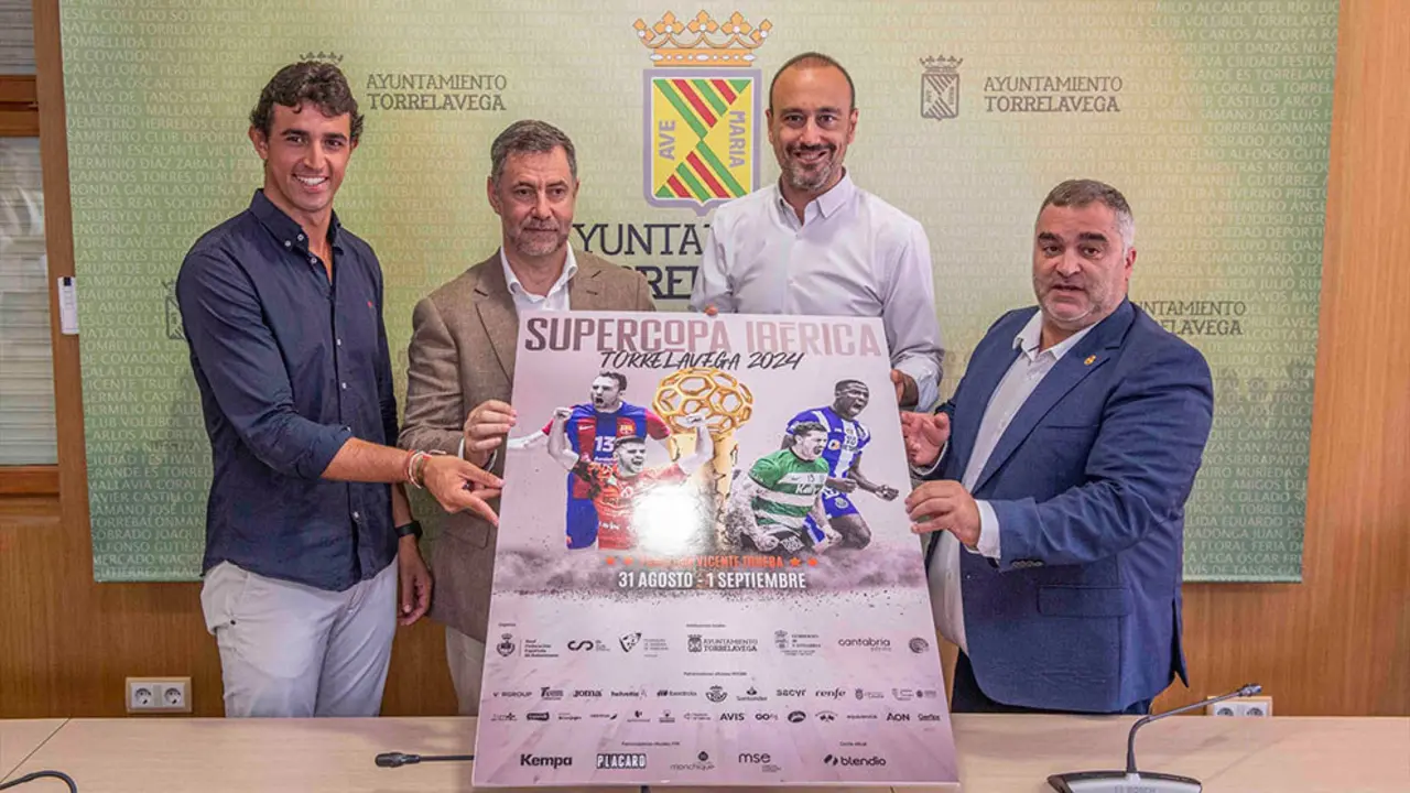 Presentaci&oacute;n de la Supercopa Ib&eacute;rica de Balonmano - AYUNTAMIENTO DE TORRELAVEGA