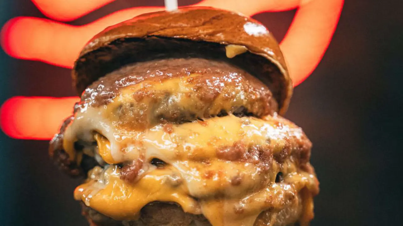 Hamburguesa de la cadena Jenkin's, una de las participantes