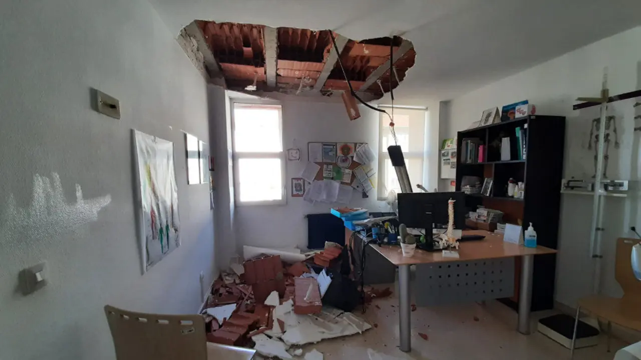 Estado en el que qued&oacute; la consulta del centro de salud de Reinosa