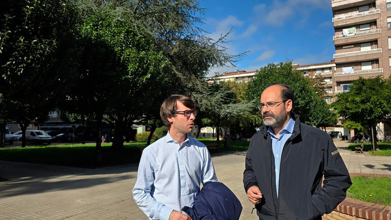 Los concejales Borja Sainz y Jos&eacute; Luis Urraca