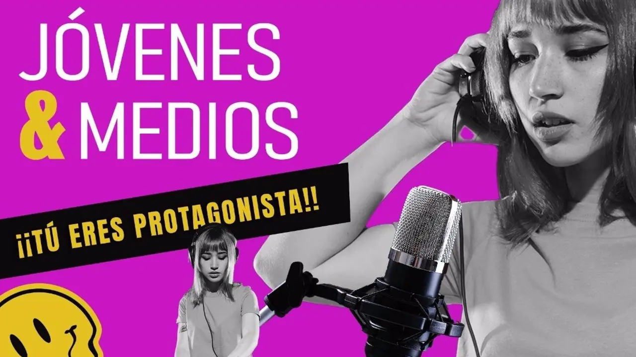 Cartel de 'J&oacute;venes & Medios'