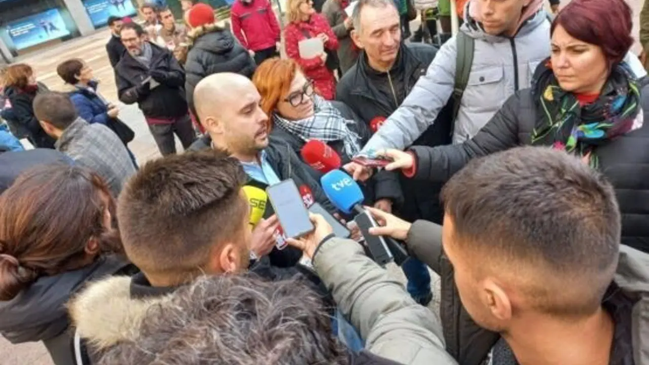 Declaraciones del coordinador autonómico de IU, Israel Ruiz Salmón