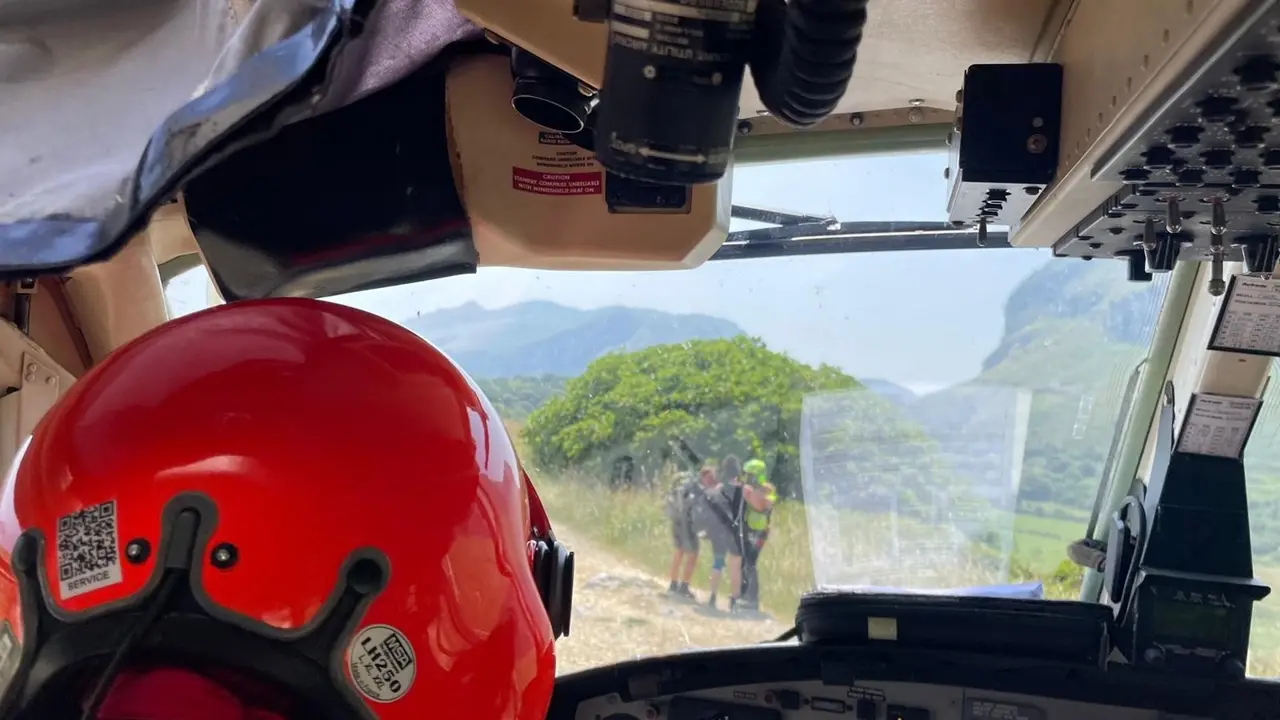 Rescate de dos alemanas en el monte Candina, en Liendo
