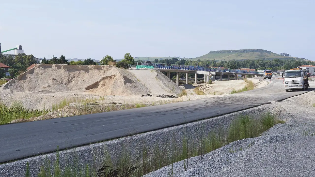 Obras del nudo de la A-67