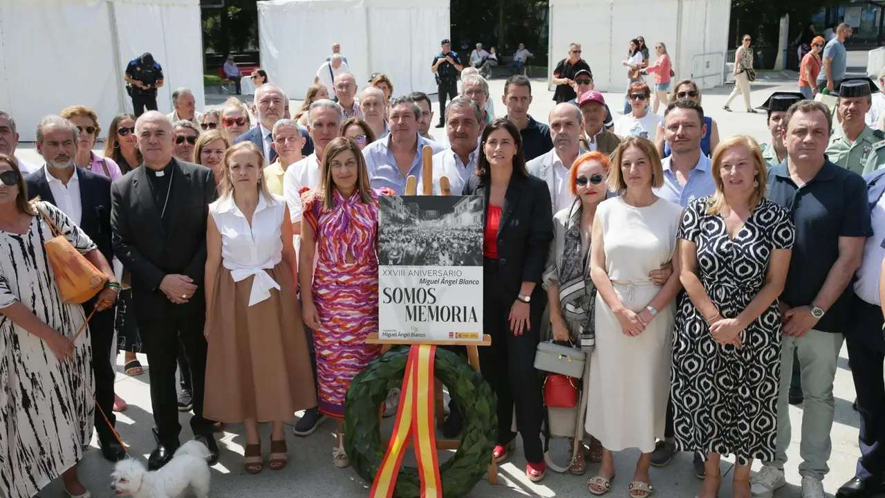 Santander recuerda a Miguel Ángel Blanco