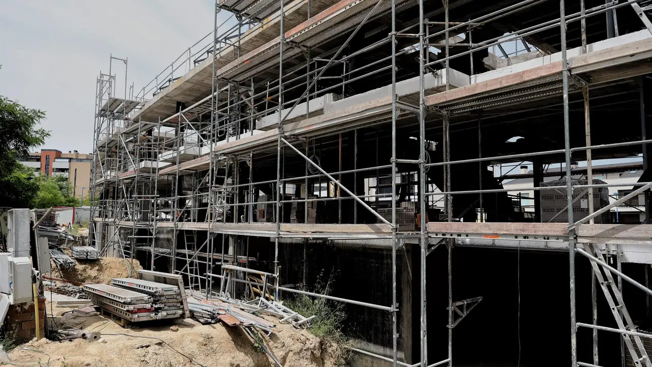 Viviendas en construcción