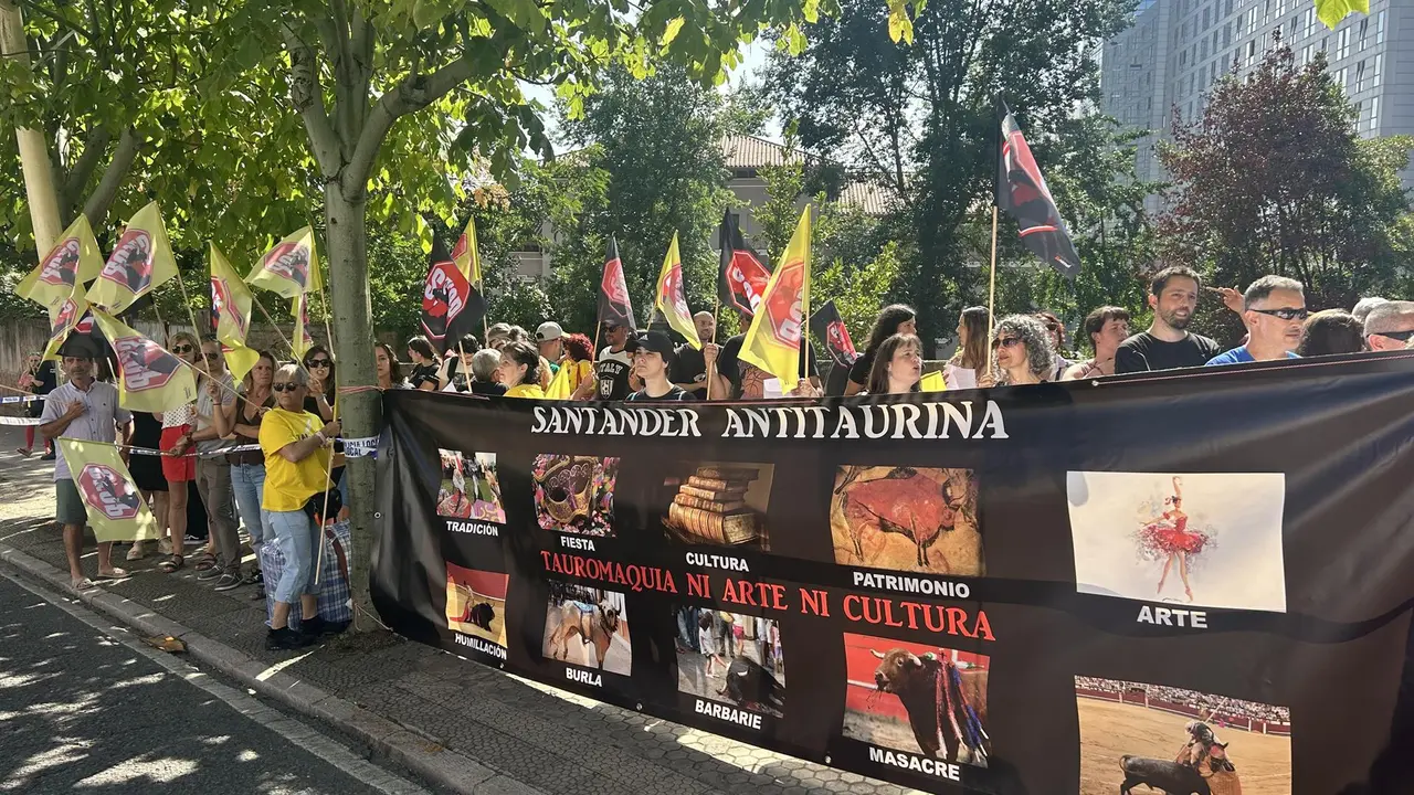 Concentración antitaurina en Santander