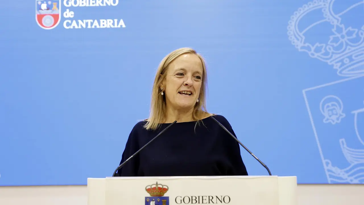 La consejera de Presidencia, Justicia, Seguridad y Simplificación Administrativa, Isabel Urrutia