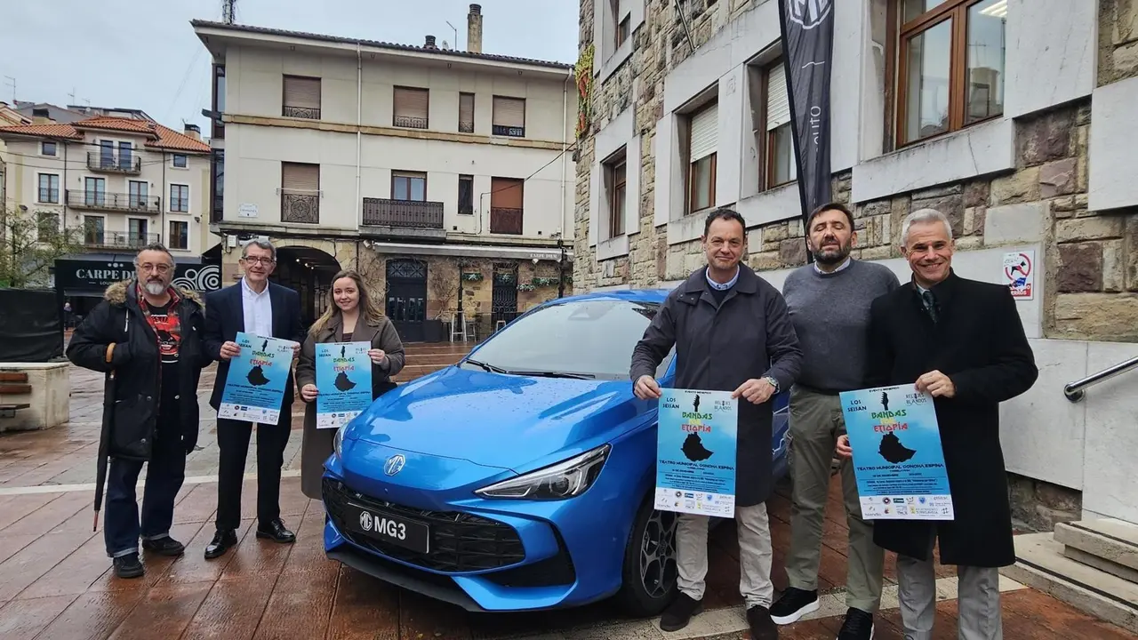 Presentación del festival solidario 'Bandas por Etiopía'