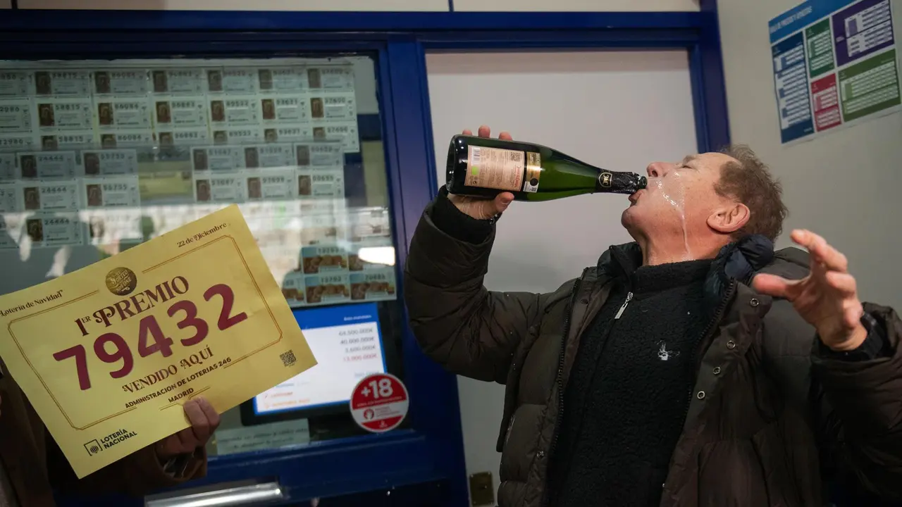 Agraciado con el &lsquo;Gordo&rsquo; del Sorteo Extraordinario de la Lotería de Navidad 2025