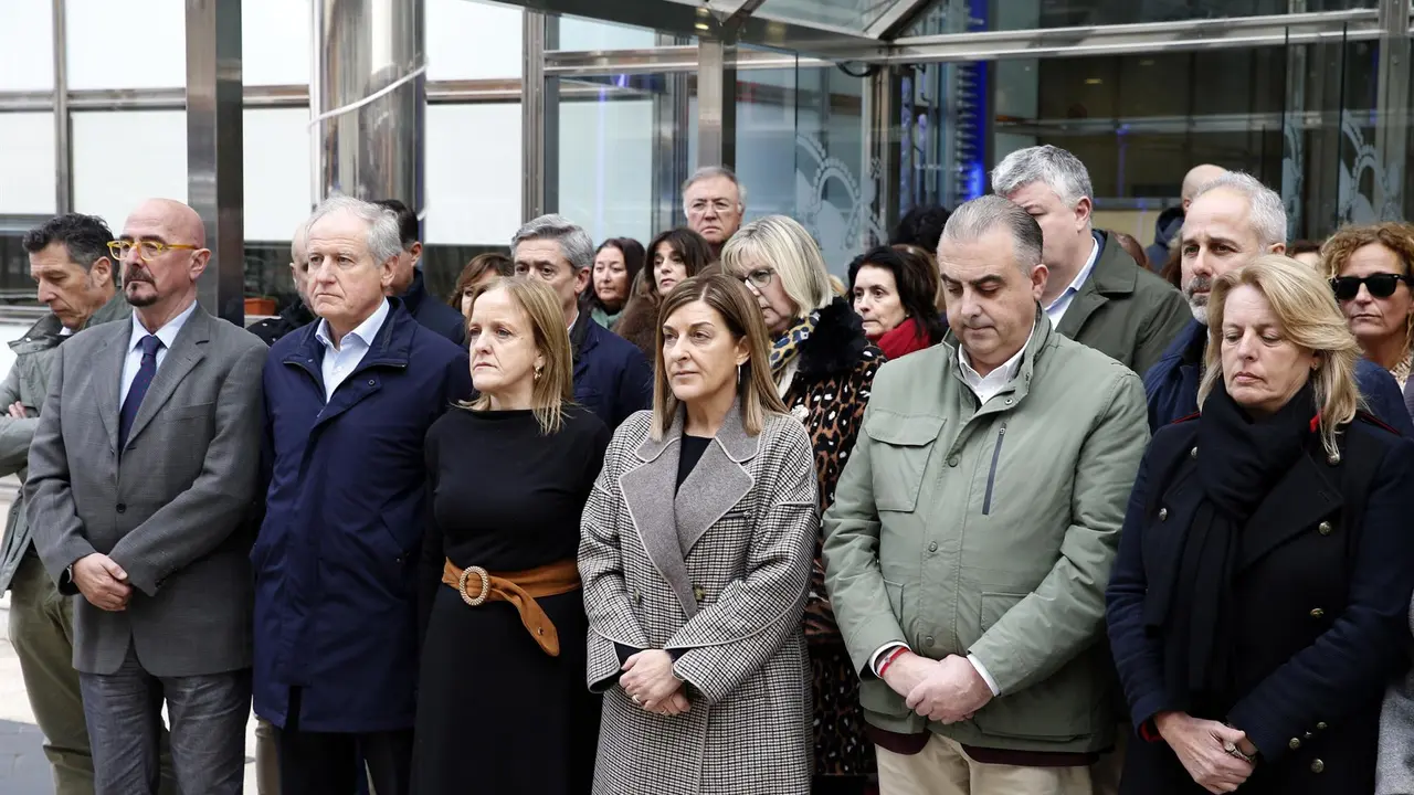 Minuto de silencio accidente tren
