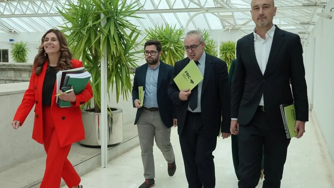 Miembros de la comisión negociadora del PRC sobre los presupuestos