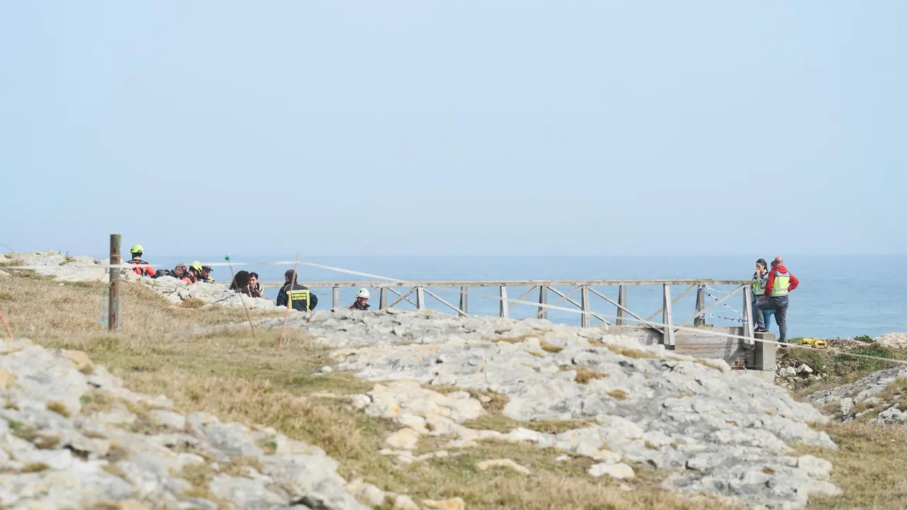 Servicios de emergencias trabajan en El Bocal tras el accidente