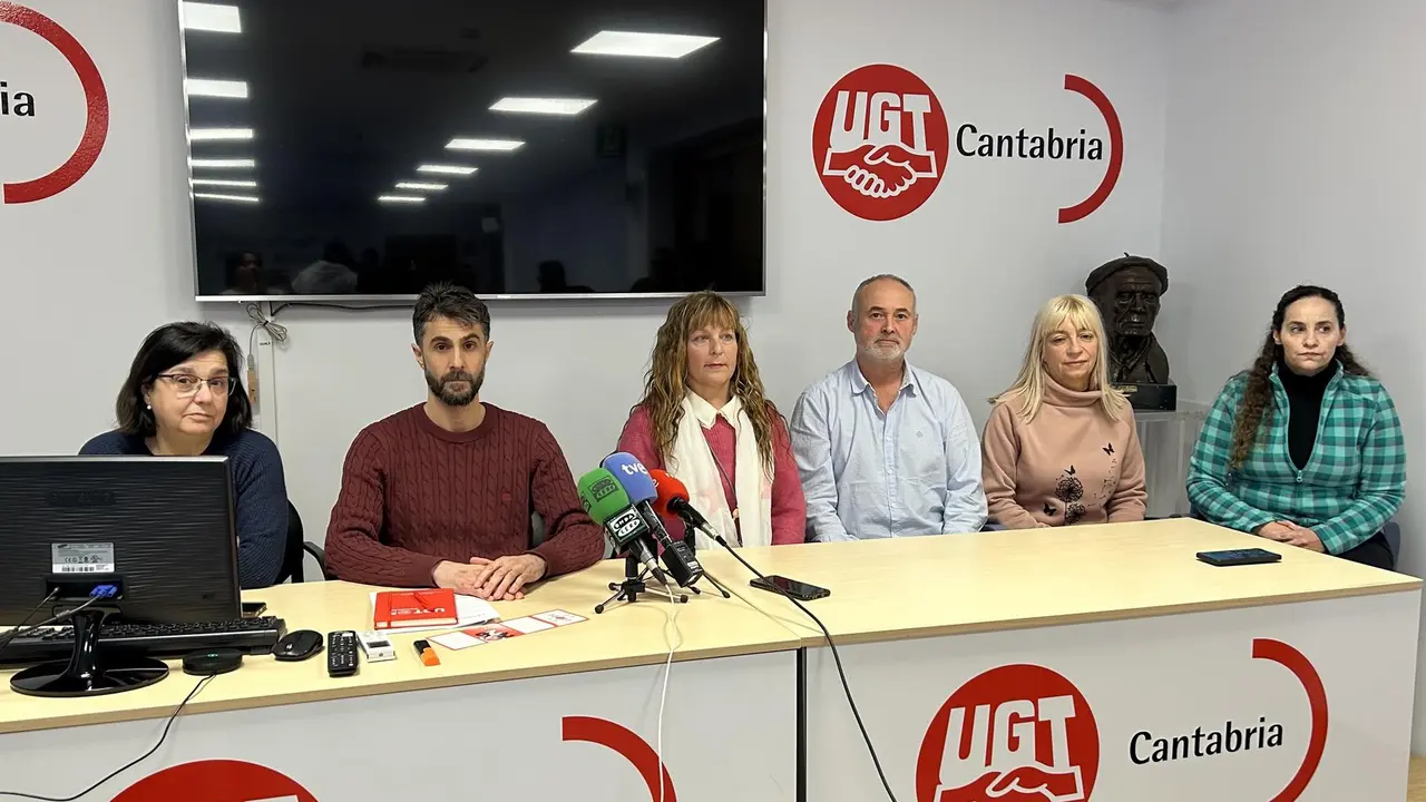 Integrantes del comité de empresa de la Sociedad Regional de Educación, Cultura y Deporte 