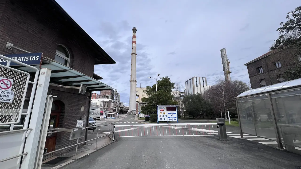 Planta de Solvay en Barreda