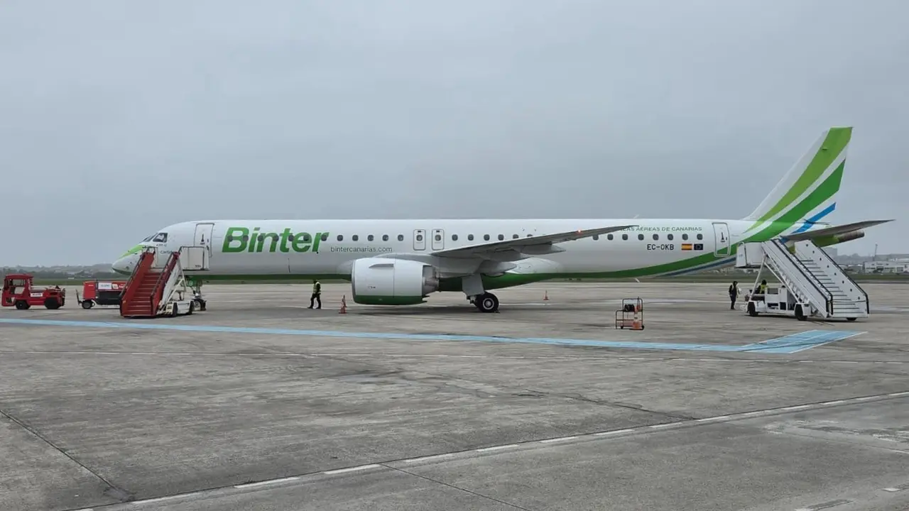 Avión de Binter