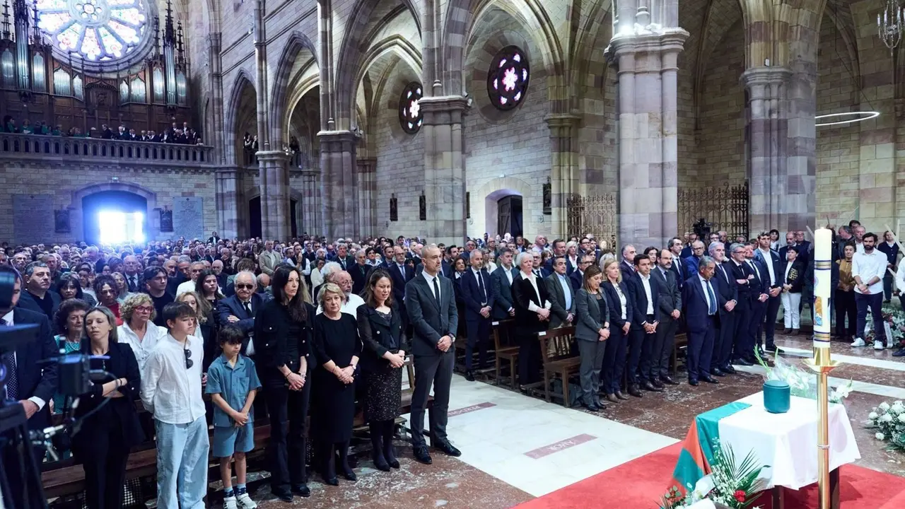 Funeral por Javier López Marcano en Torrelavega