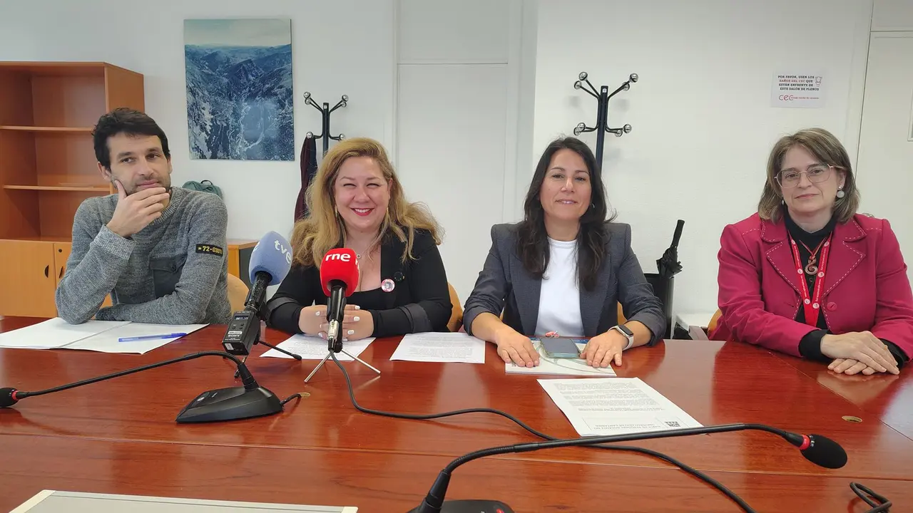 Rueda de prensa de la Junta de Personal Docente