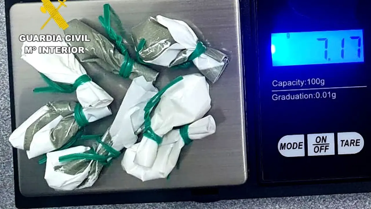 Envoltorios de cocaína 