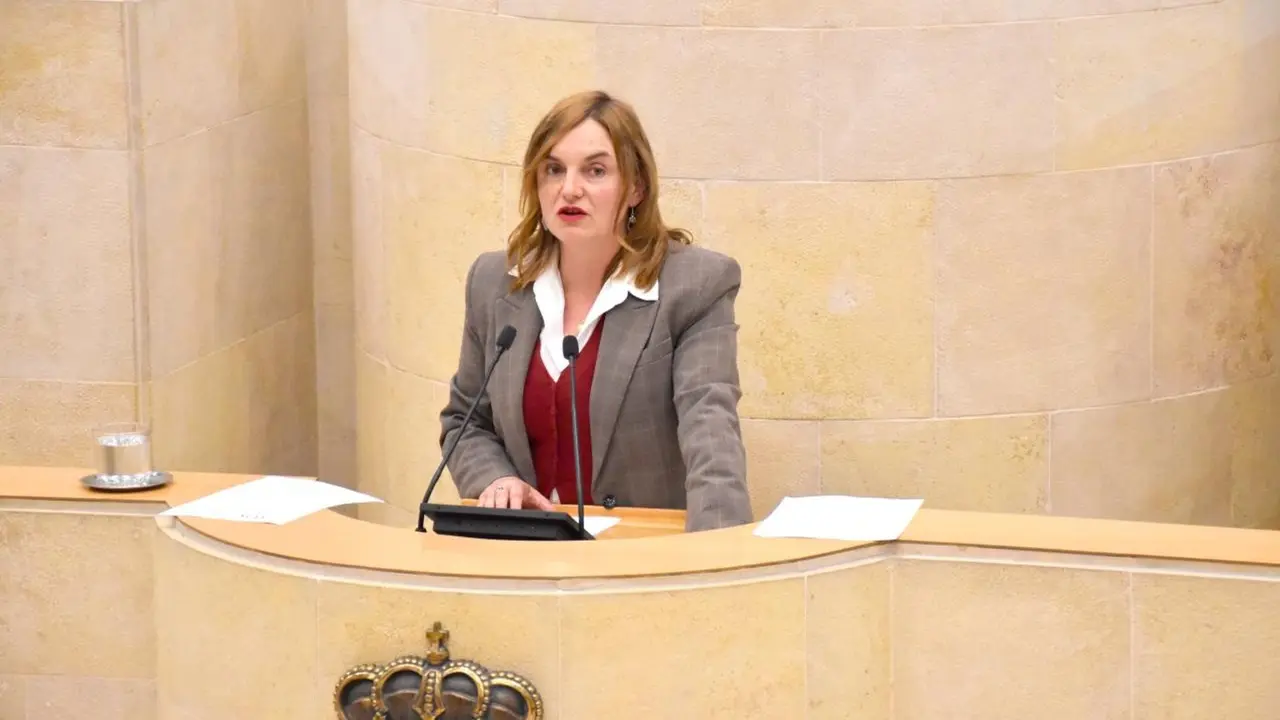 La diputada regionalista Ana Obregón. 