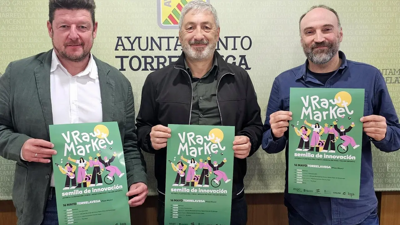 Torrelavega celebrará el 16 de mayo el V Raw Market de la Escuela de Arte Roberto Orallo 