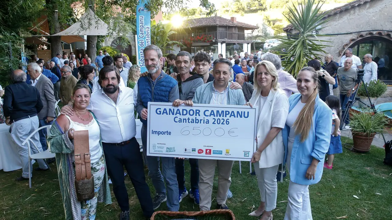El restaurante El Puerto compra el 'campanu' de Cantabria por 6.500 euros 