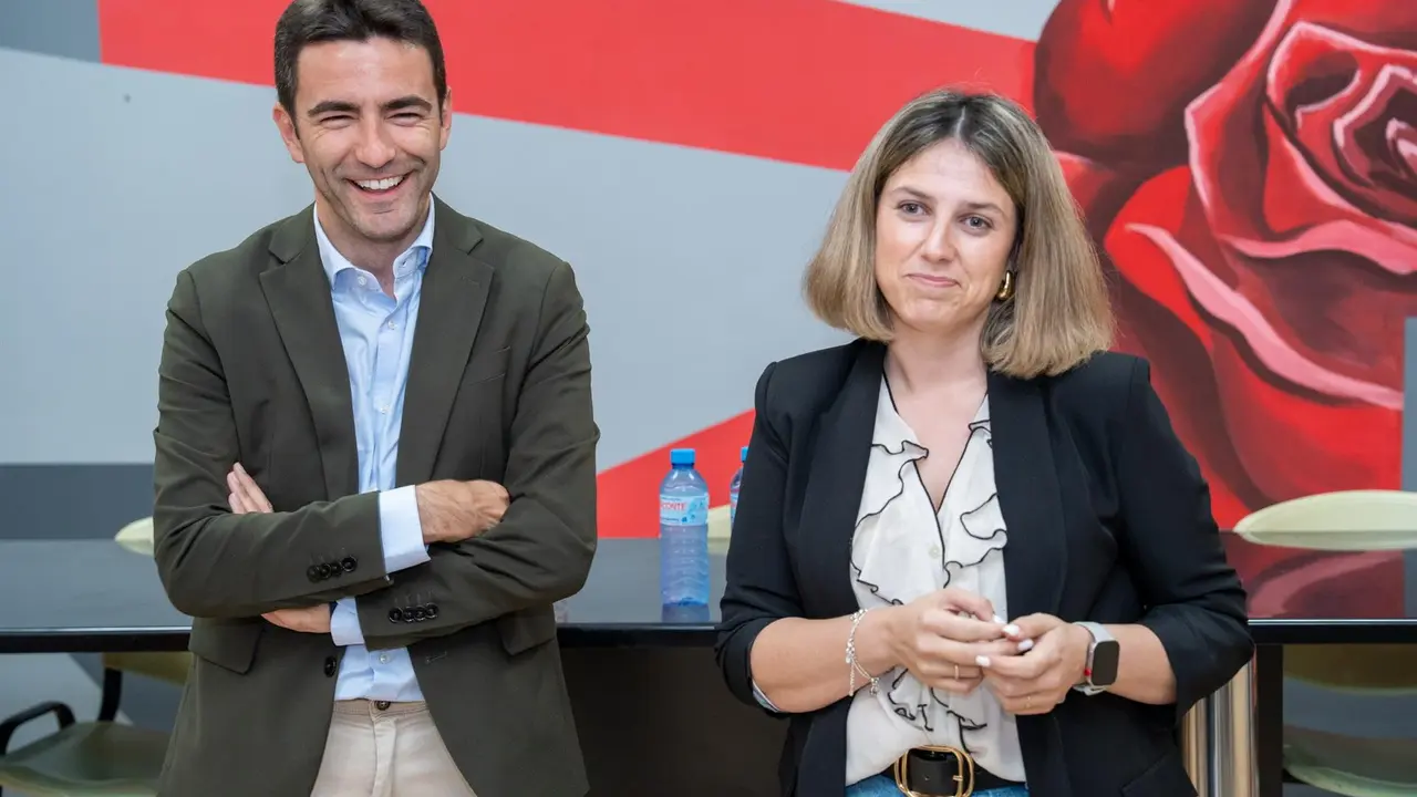 Archivo - Yanire Jara junto a Pedro Casares 