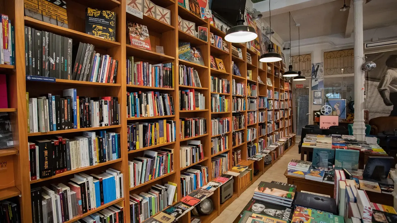 Interior de una librería 
