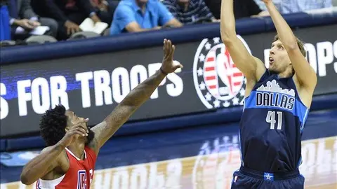 118-108. Nowitzki logra su mejor anotación en el triunfo de los Mavericks
