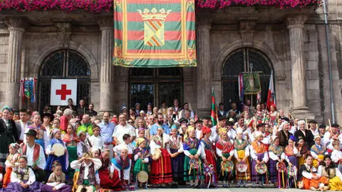 Recepción día folclore