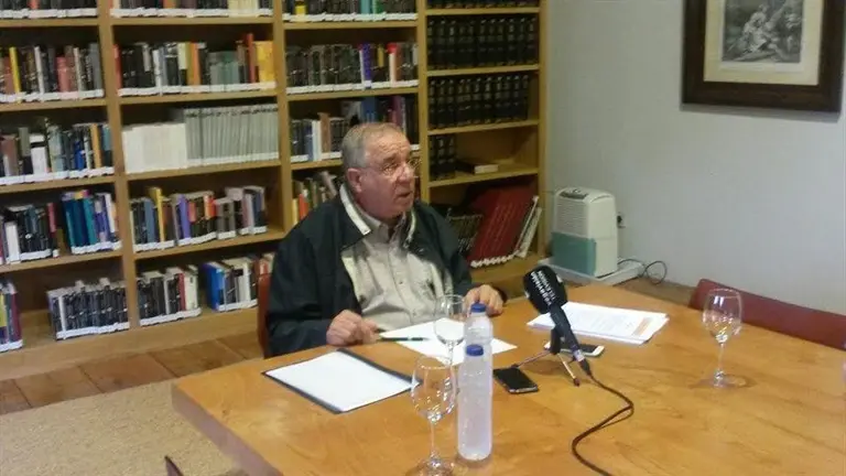 Isidoro R&aacute;bago, alcalde Santillana del Mar